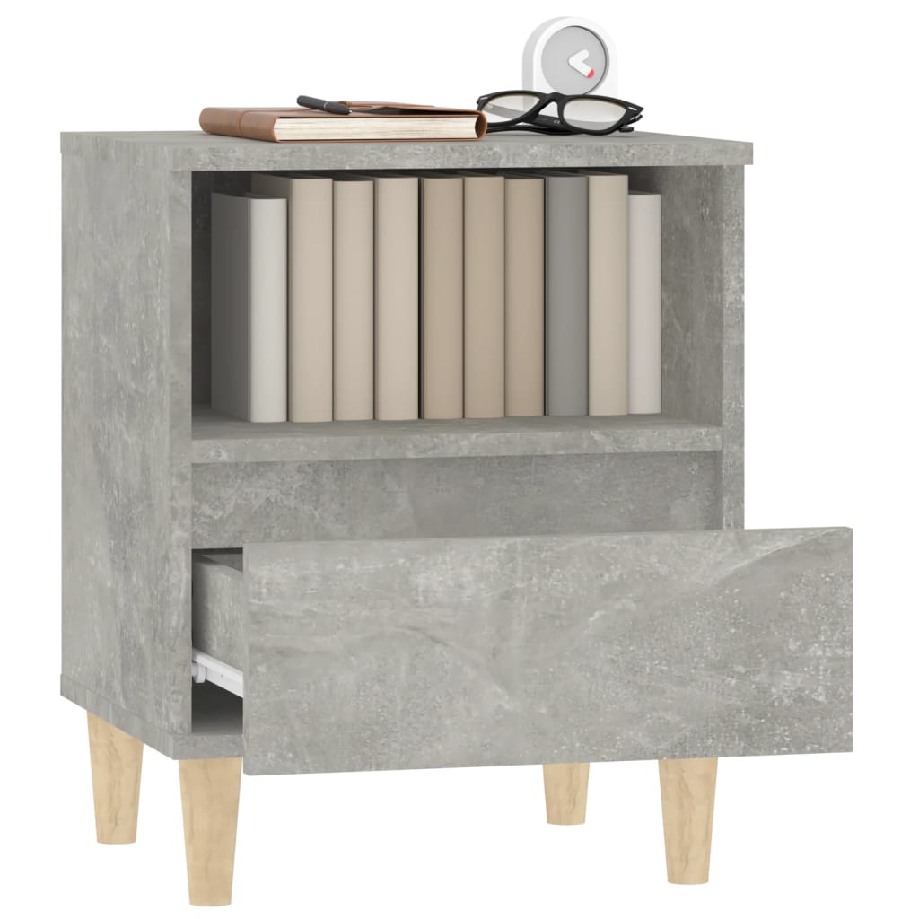 8720287225966_g_en_hd_3 vidaXL Bedside Cabinet Concrete Grey 40x35x50 cm - Image 6