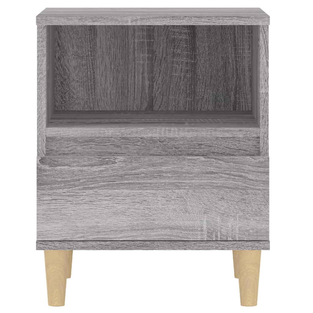 8720287226000_g_en_hd_4 vidaXL Bedside Cabinet Grey Sonoma 40x35x50 cm - Image 7
