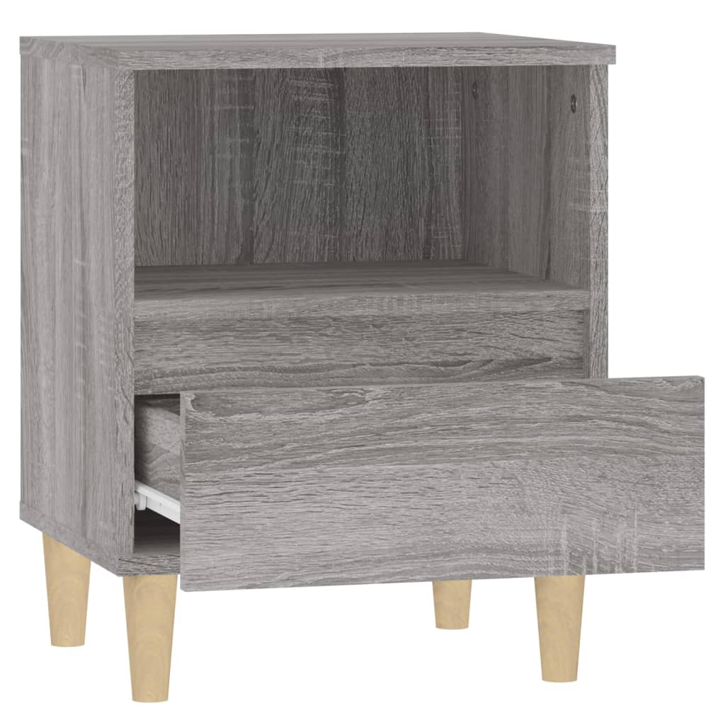 8720287226000_g_en_hd_5 vidaXL Bedside Cabinet Grey Sonoma 40x35x50 cm - Image 8