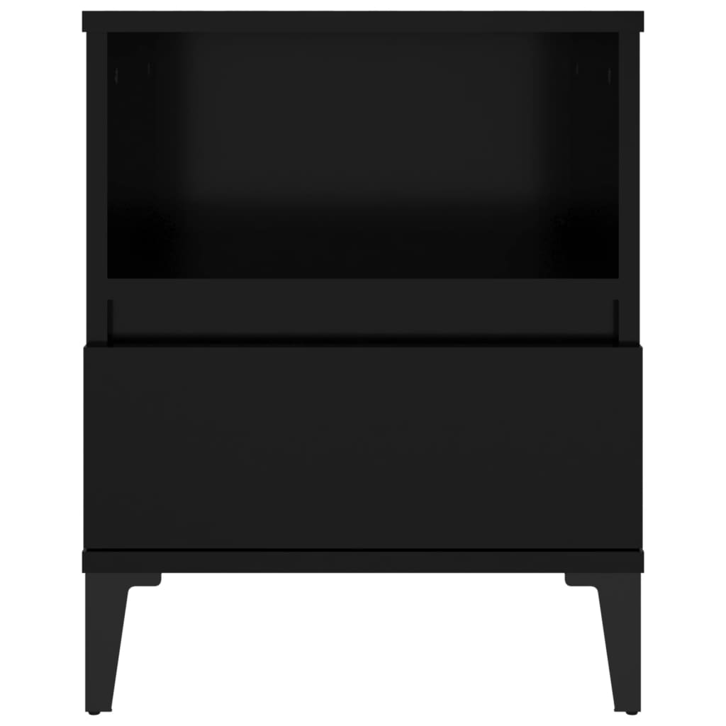 8720287226062_g_en_hd_4 vidaXL Bedside Cabinet Black 40x35x50 cm - Image 7