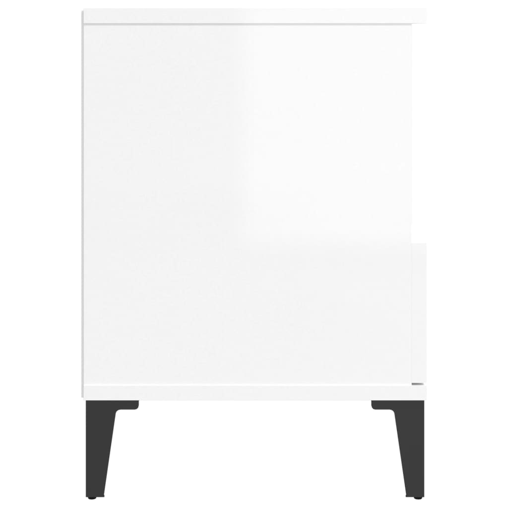 8720287226086_g_en_hd_6 vidaXL Bedside Cabinet High Gloss White 40x35x50 cm - Image 9