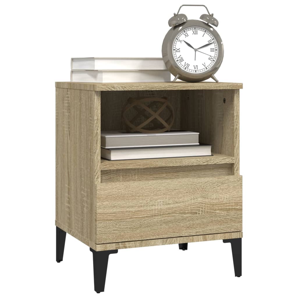 8720287226116_g_en_hd_2 vidaXL Bedside Cabinets 2 pcs Sonoma Oak 40x35x50 cm - Image 5