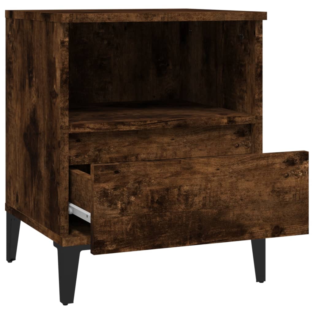 8720287226147_g_en_hd_5 vidaXL Bedside Cabinet Smoked Oak 40x35x50 cm - Image 8