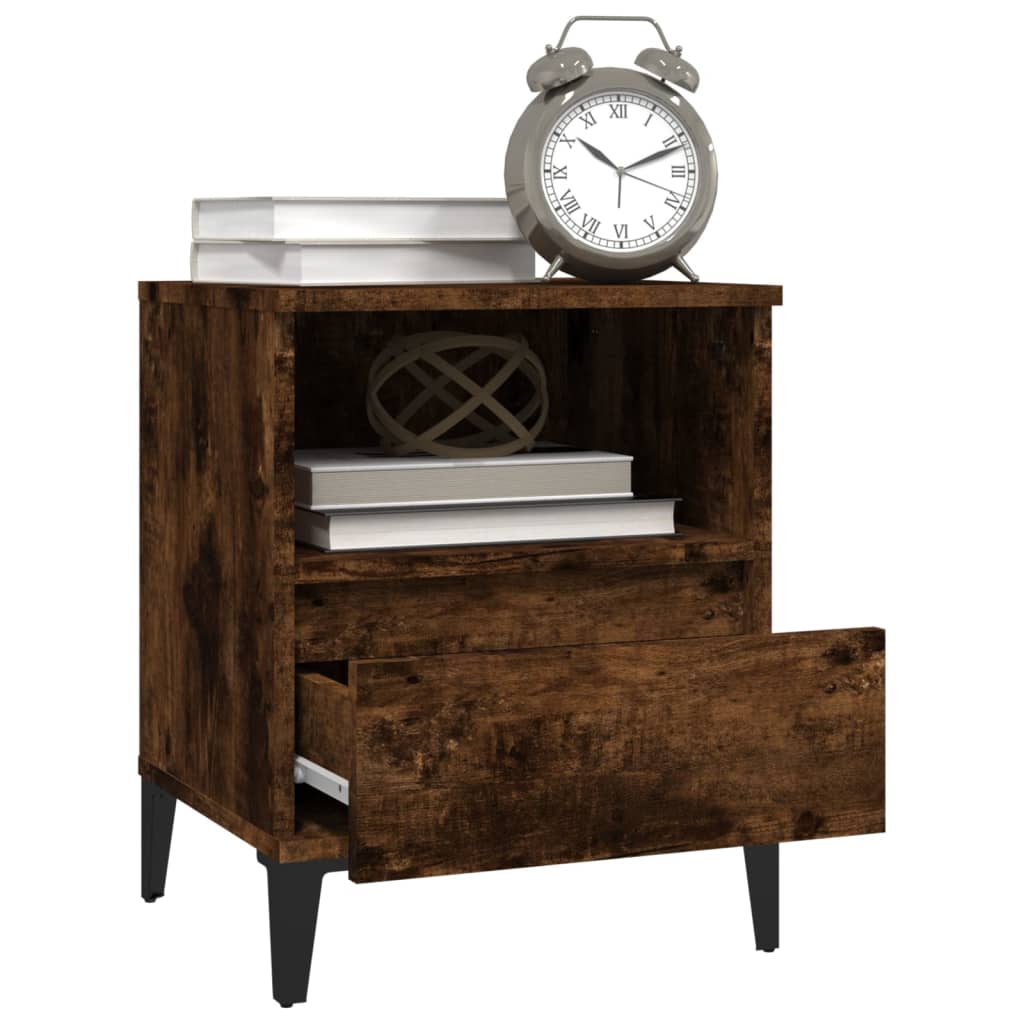 8720287226154_g_en_hd_3 vidaXL Bedside Cabinets 2 pcs Smoked Oak 40x35x50 cm - Image 6