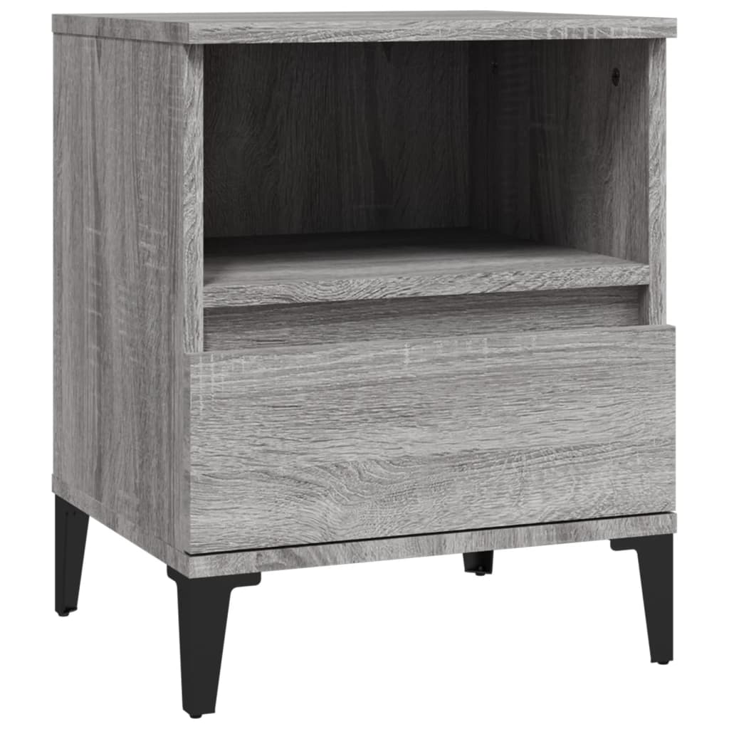 8720287226178_g_en_hd_5 vidaXL Bedside Cabinets 2 pcs Grey Sonoma 40x35x50 cm - Image 8