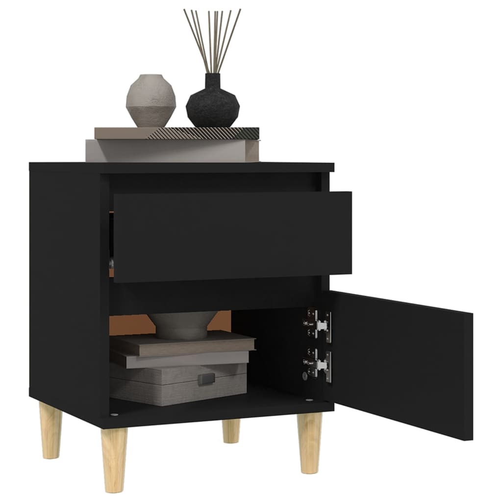 8720287226222_g_en_hd_2 vidaXL Bedside Cabinet Black 40x35x50 cm - Image 5