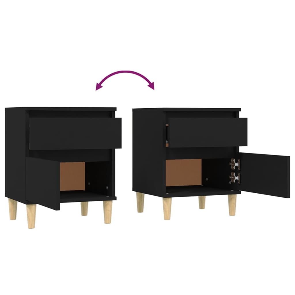 8720287226222_g_en_hd_6 vidaXL Bedside Cabinet Black 40x35x50 cm - Image 9