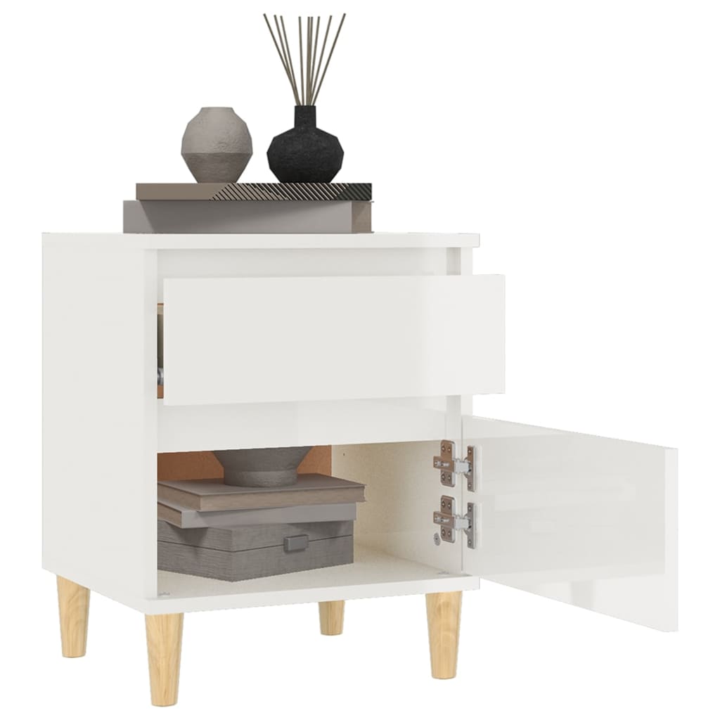 8720287226246_g_en_hd_2 vidaXL Bedside Cabinet High Gloss White 40x35x50 cm - Image 5