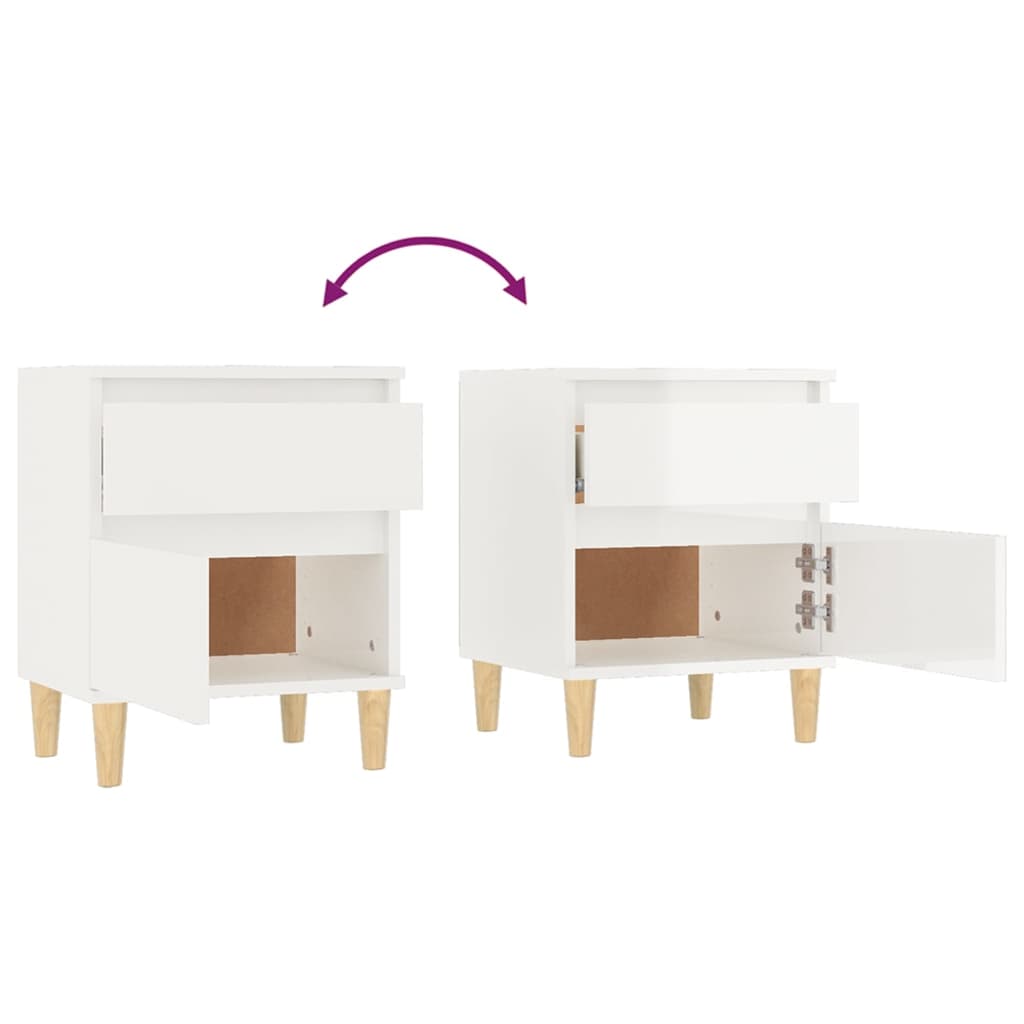 8720287226246_g_en_hd_6 vidaXL Bedside Cabinet High Gloss White 40x35x50 cm - Image 9