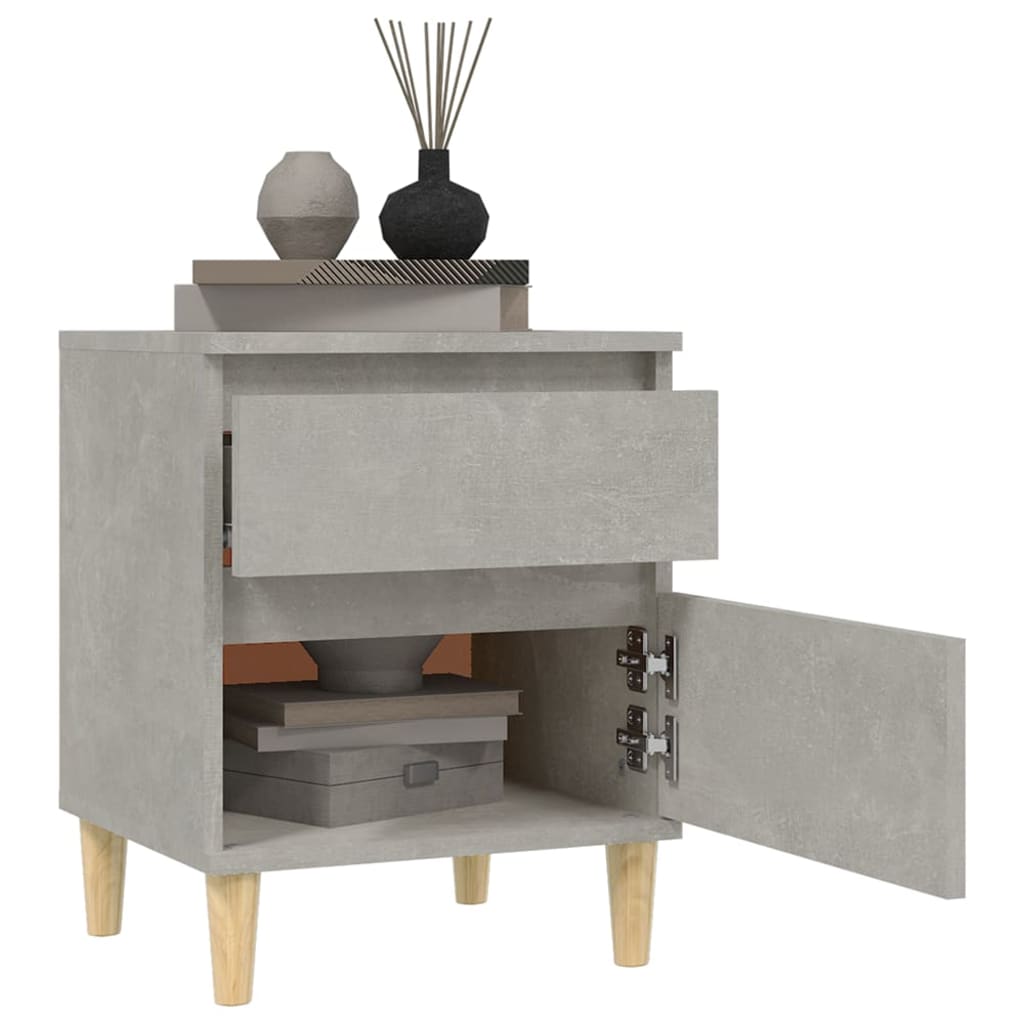 8720287226291_g_en_hd_2 vidaXL Bedside Cabinets 2 pcs Concrete Grey 40x35x50 cm - Image 5