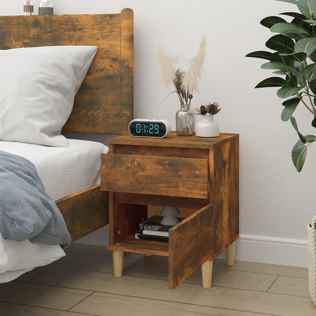 8720287226307_g_en_hd_1 vidaXL Bedside Cabinet Smoked Oak 40x35x50 cm - Image 4