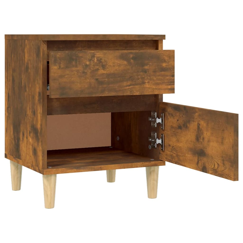 8720287226307_g_en_hd_5 vidaXL Bedside Cabinet Smoked Oak 40x35x50 cm - Image 8