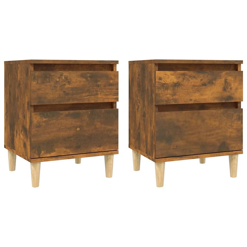 8720287226314_a_en_hd_1 vidaXL Bedside Cabinets 2 pcs Smoked Oak 40x35x50 cm - Image 2
