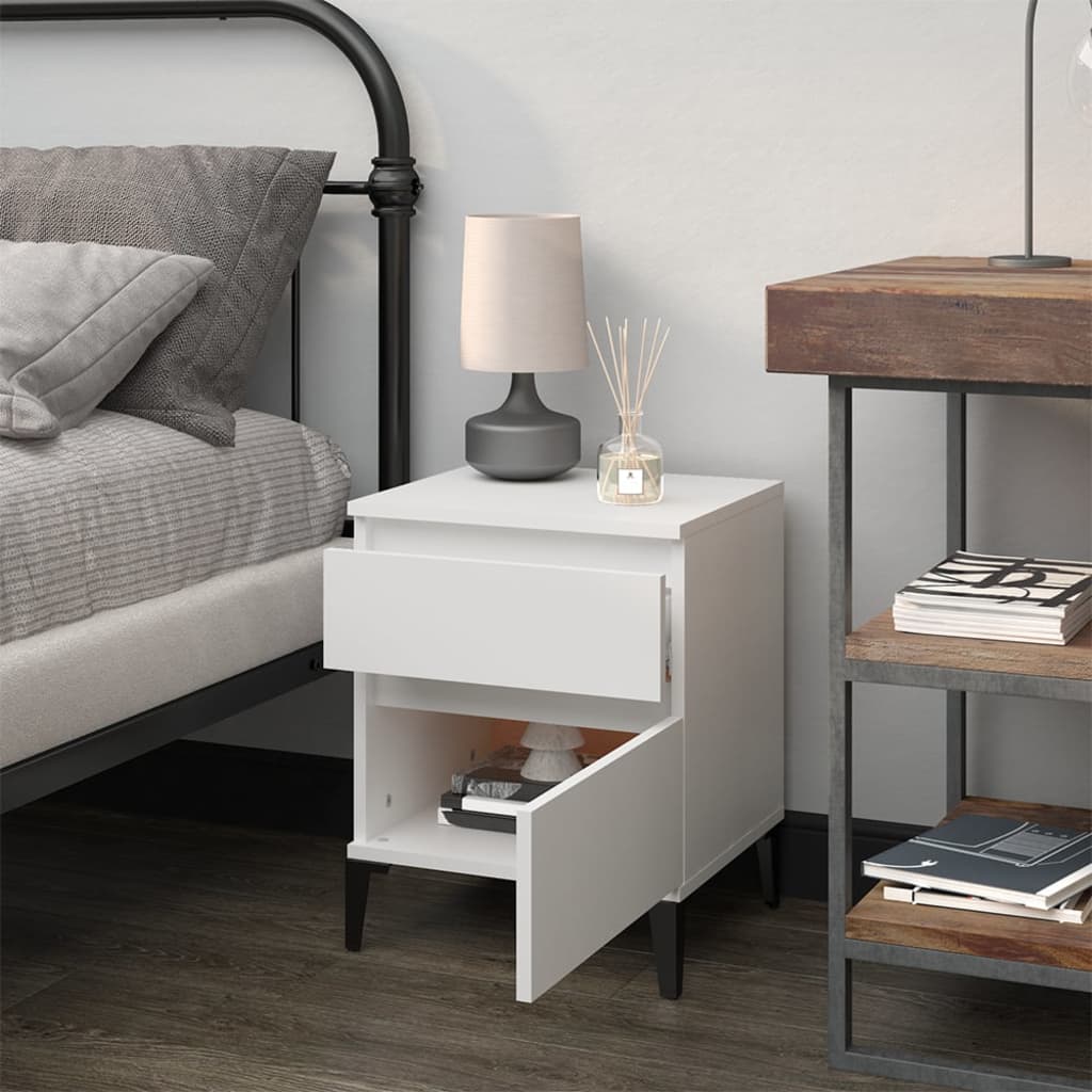 8720287226369_g_en_hd_1 vidaXL Bedside Cabinet White 40x35x50 cm - Image 4
