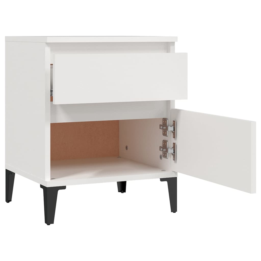 8720287226369_g_en_hd_5 vidaXL Bedside Cabinet White 40x35x50 cm - Image 8