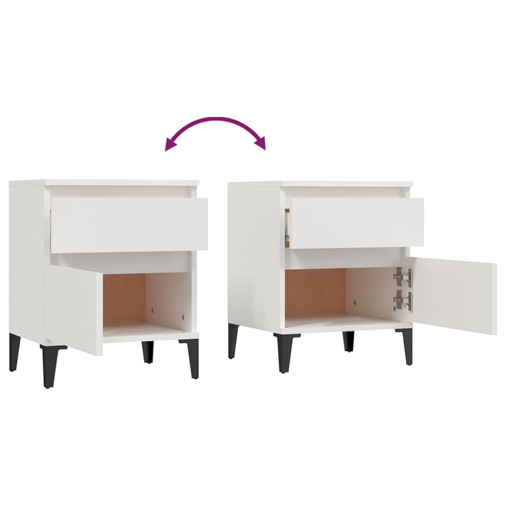 8720287226369_g_en_hd_6 vidaXL Bedside Cabinet White 40x35x50 cm - Image 9