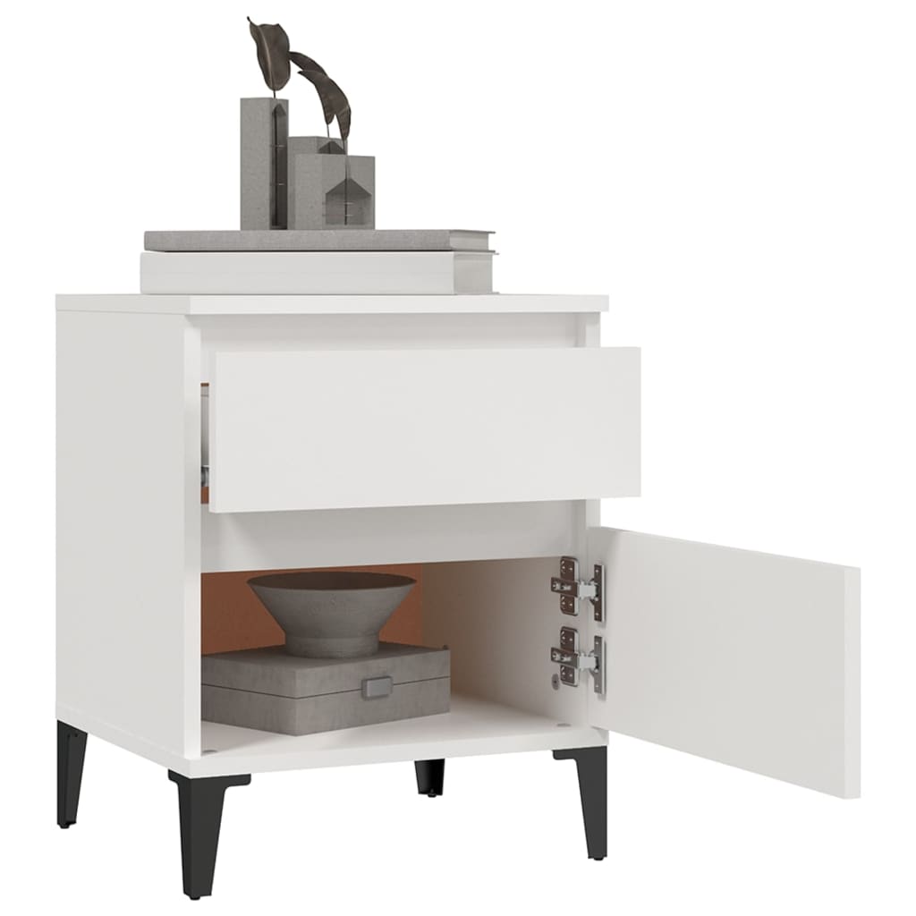 8720287226376_g_en_hd_2 vidaXL Bedside Cabinets 2 pcs White 40x35x50 cm - Image 5