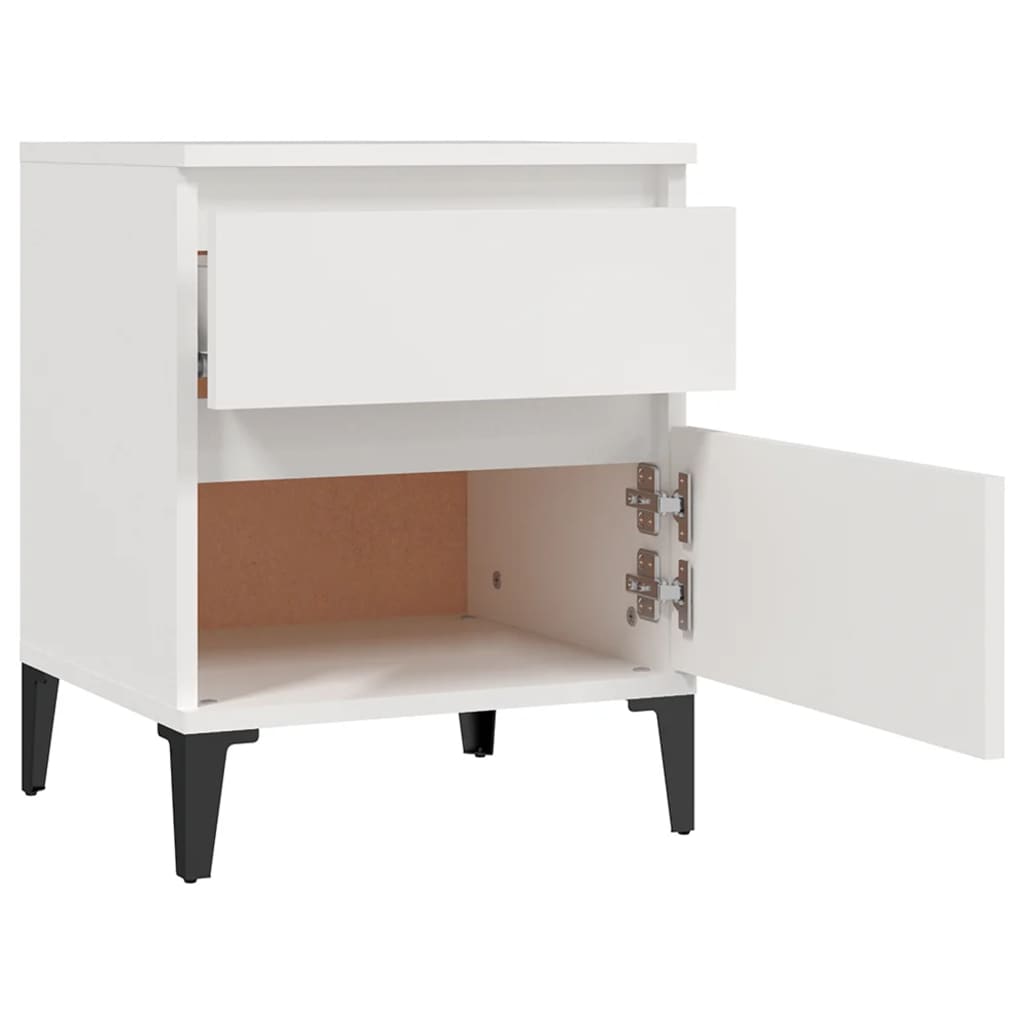 8720287226376_g_en_hd_6 vidaXL Bedside Cabinets 2 pcs White 40x35x50 cm - Image 9