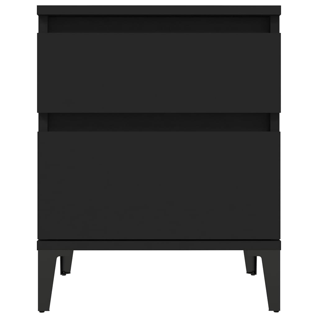 8720287226383_g_en_hd_3 vidaXL Bedside Cabinet Black 40x35x50 cm - Image 6