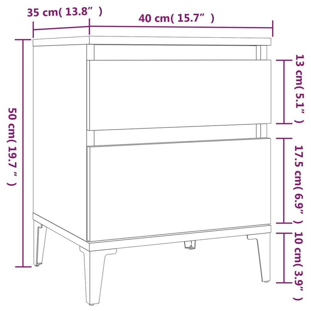 8720287226383_g_en_hd_8 vidaXL Bedside Cabinet Black 40x35x50 cm - Image 11
