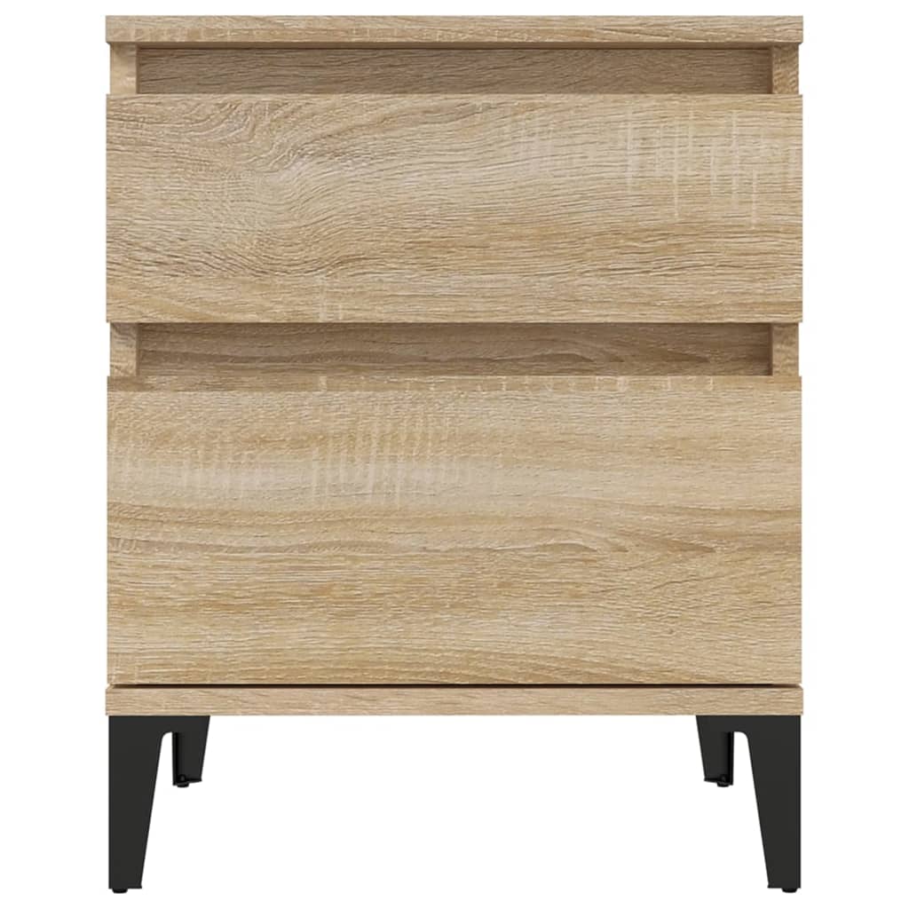 8720287226420_g_en_hd_3 vidaXL Bedside Cabinet Sonoma Oak 40x35x50 cm - Image 6