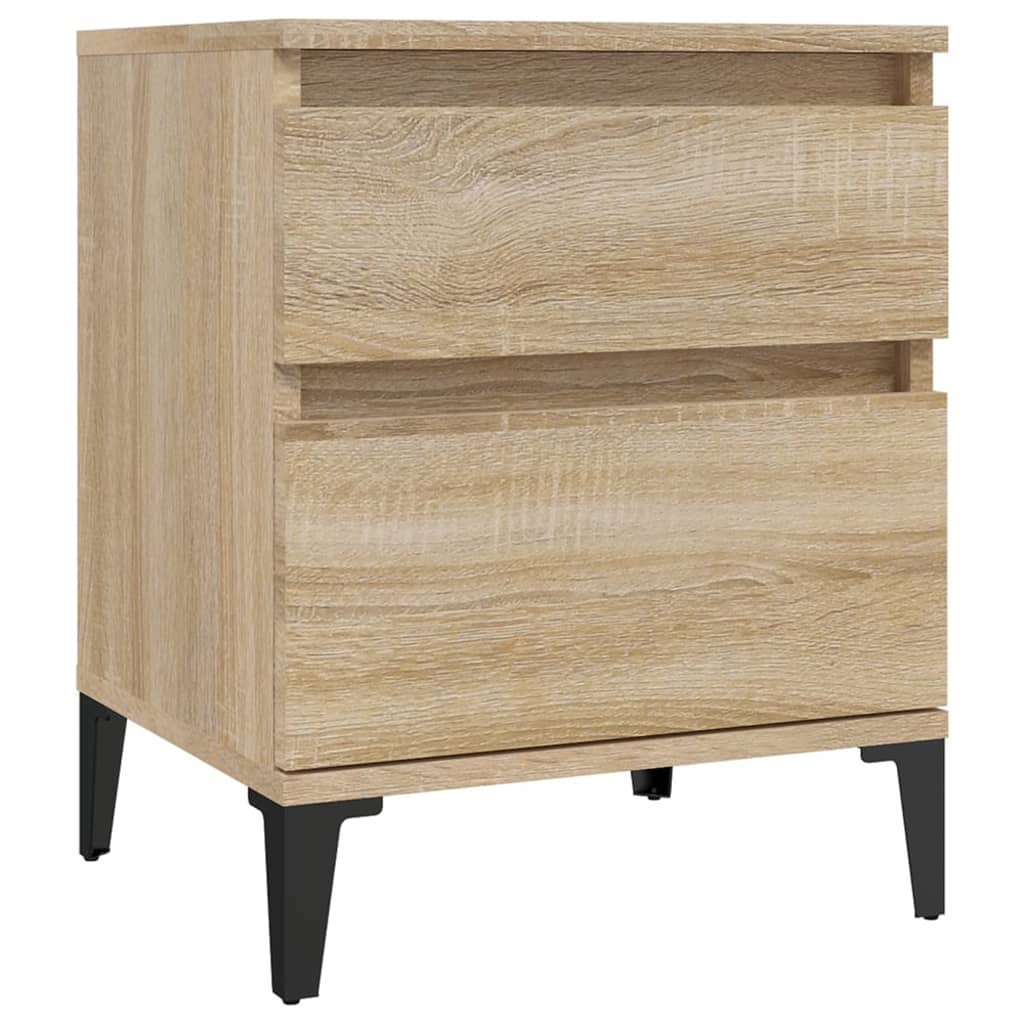 8720287226437_g_en_hd_3 vidaXL Bedside Cabinets 2 pcs Sonoma Oak 40x35x50 cm - Image 6