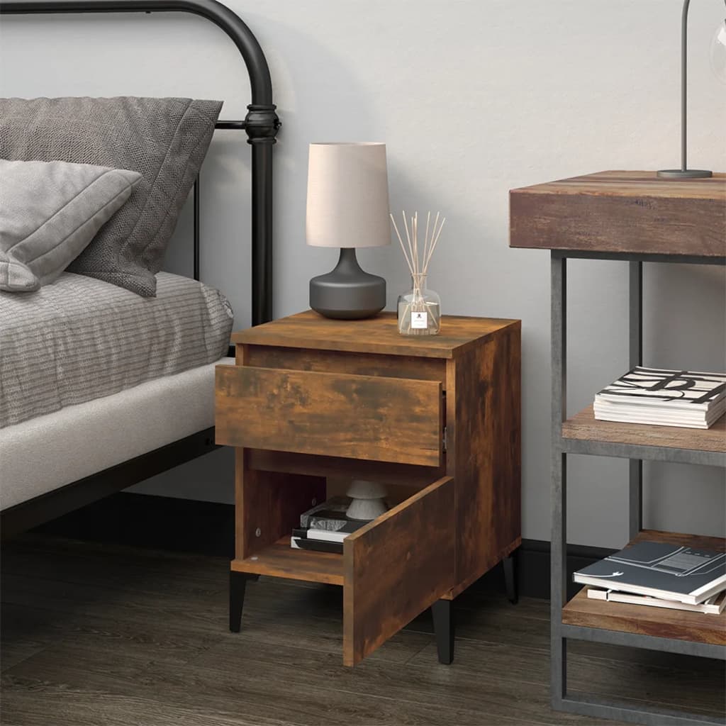 8720287226468_g_en_hd_1 vidaXL Bedside Cabinet Smoked Oak 40x35x50 cm - Image 4