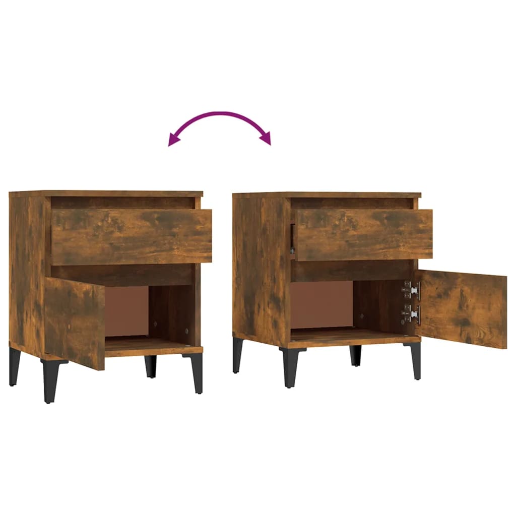 8720287226468_g_en_hd_6 vidaXL Bedside Cabinet Smoked Oak 40x35x50 cm - Image 9