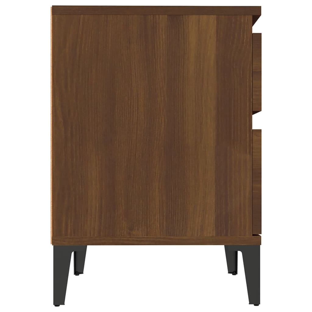8720287226505_g_en_hd_4 vidaXL Bedside Cabinet Brown Oak 40x35x50 cm - Image 7