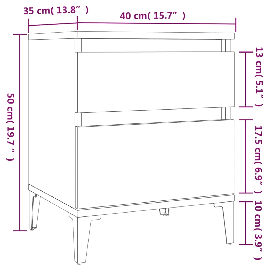 8720287226505_g_en_hd_8 vidaXL Bedside Cabinet Brown Oak 40x35x50 cm - Image 11