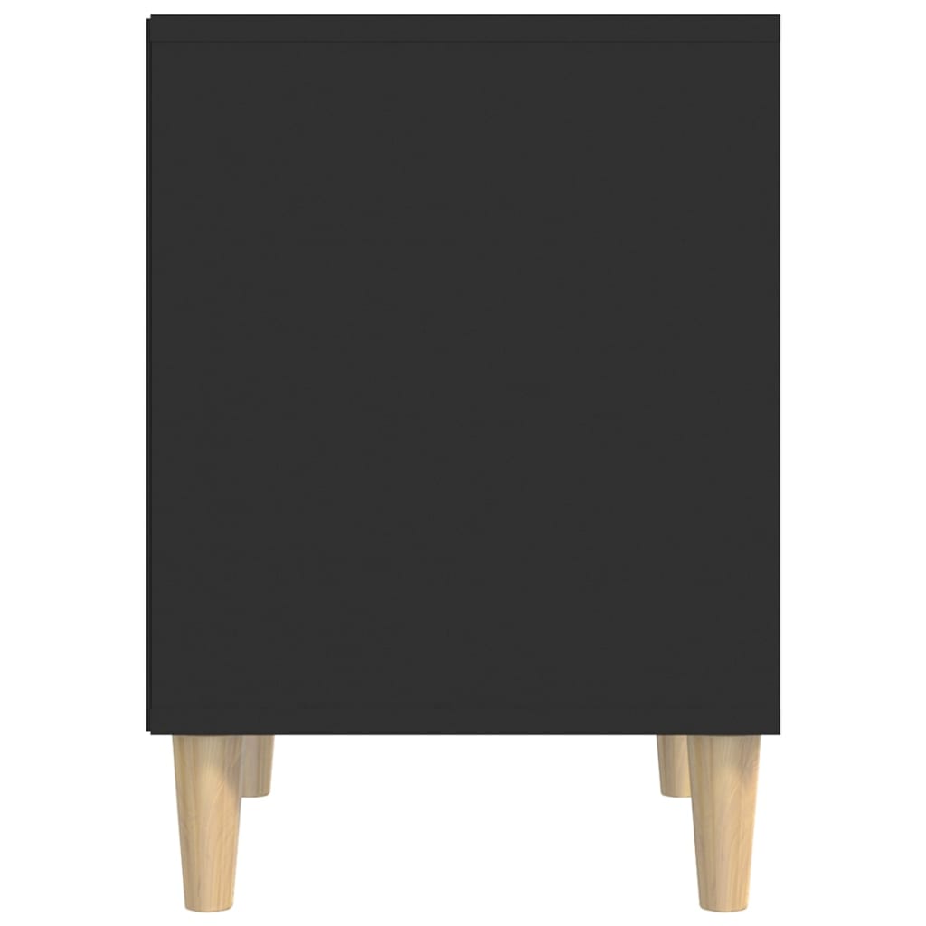 8720287226543_g_en_hd_4 vidaXL Bedside Cabinet Black 40x35x50 cm Engineered Wood - Image 7
