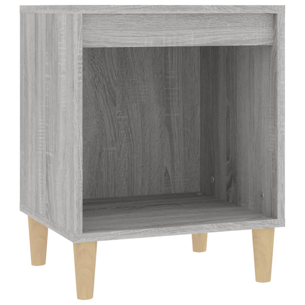 8720287226642_a_en_hd_1 vidaXL Bedside Cabinet Grey Sonoma 40x35x50 cm - Image 2