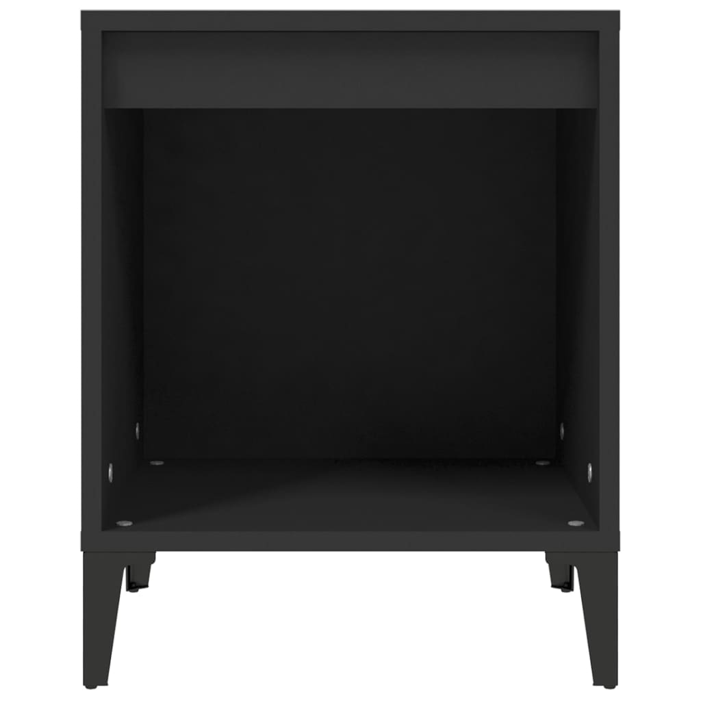 8720287226703_g_en_hd_3 vidaXL Bedside Cabinet Black 40x35x50 cm - Image 6