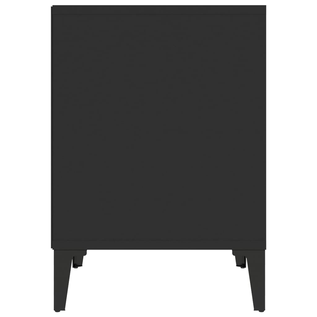 8720287226703_g_en_hd_4 vidaXL Bedside Cabinet Black 40x35x50 cm - Image 7