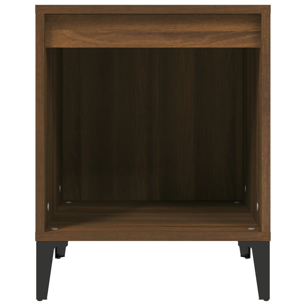 8720287226826_g_en_hd_3 vidaXL Bedside Cabinet Brown Oak 40x35x50 cm - Image 6