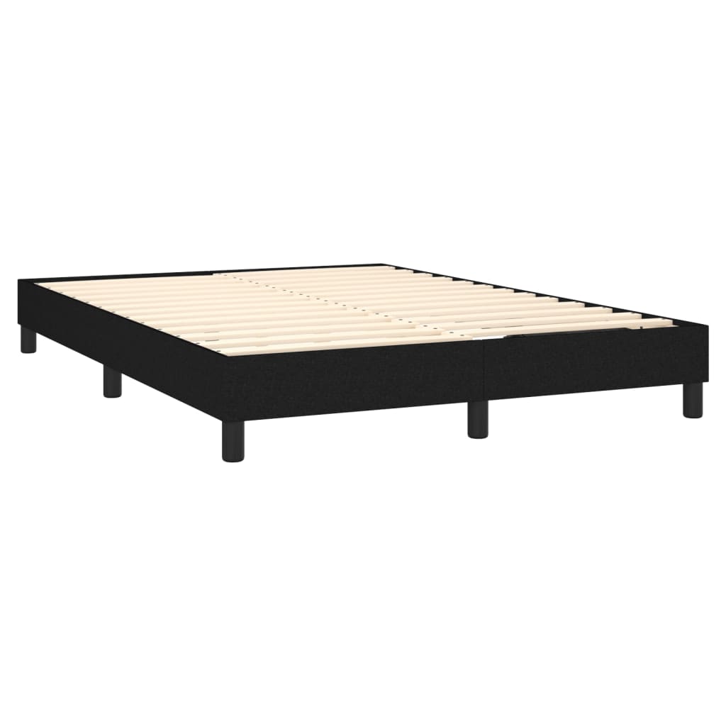 8720287232179_g_en_hd_2 vidaXL Bed Frame without Mattress Black Double Fabric - Image 4