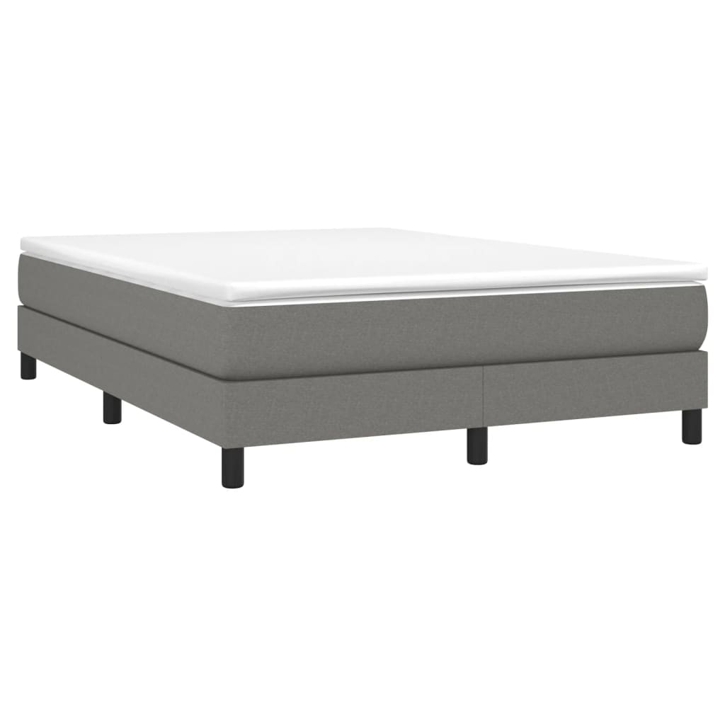 8720287232193_g_en_hd_1 vidaXL Bed Frame without Mattress Dark Grey Queen Fabric - Image 3
