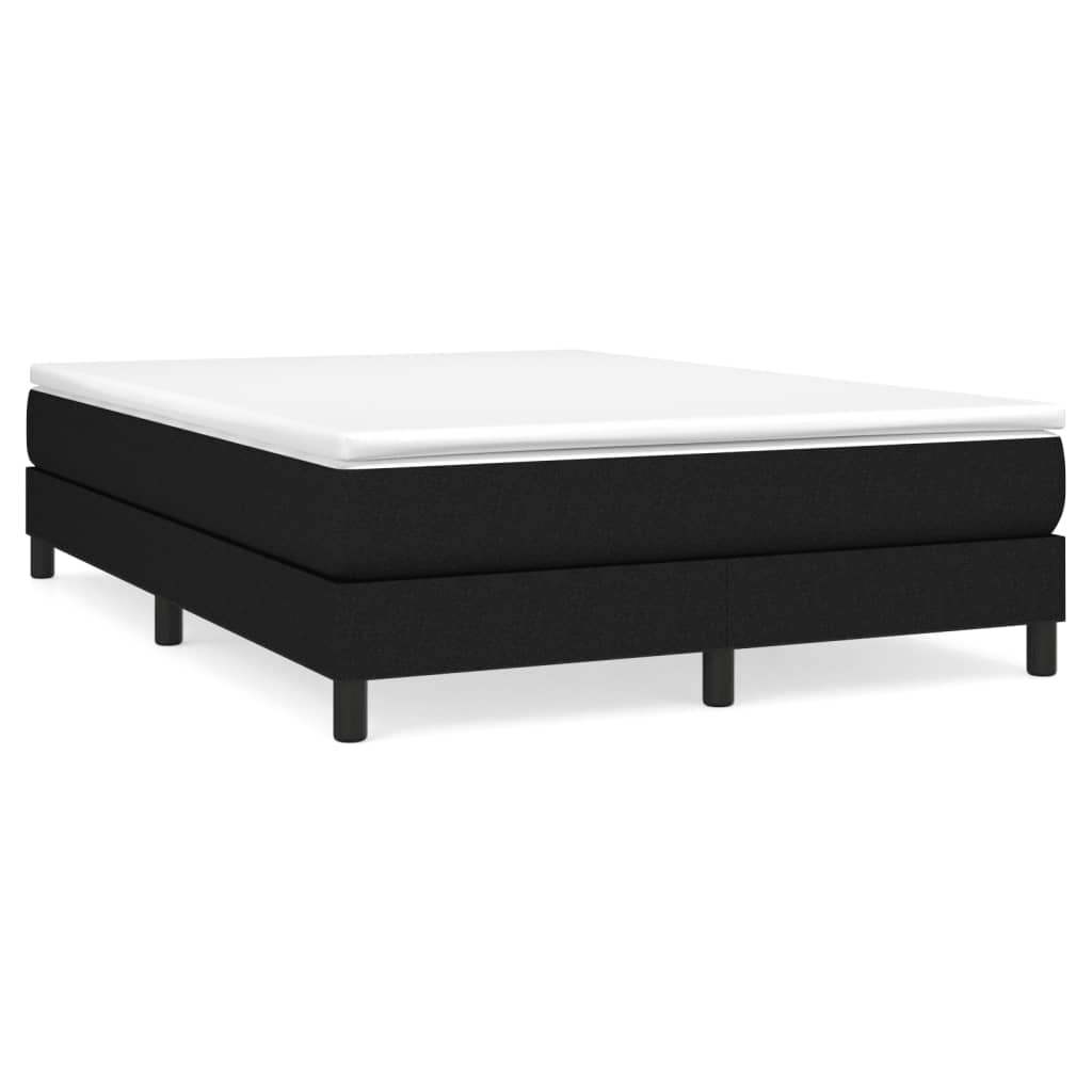 8720287232209_a_en_hd_1 vidaXL Bed Frame without Mattress Black Queen Fabric - Image 2