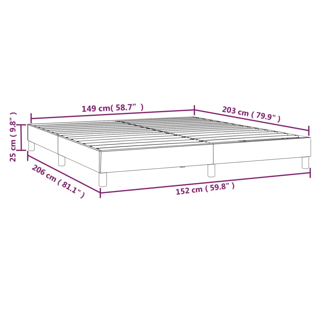 8720287232209_g_en_hd_6 vidaXL Bed Frame without Mattress Black Queen Fabric - Image 8
