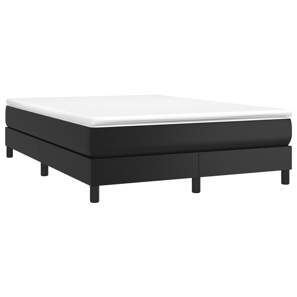 8720287233916_g_en_hd_1 vidaXL Bed Frame without Mattress Black Queen Faux Leather - Image 3