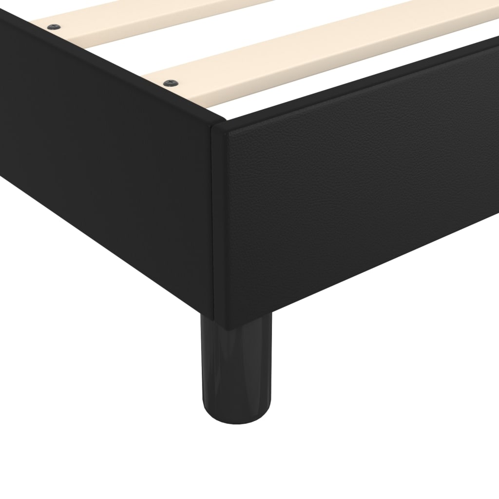 8720287233916_g_en_hd_4 vidaXL Bed Frame without Mattress Black Queen Faux Leather - Image 6