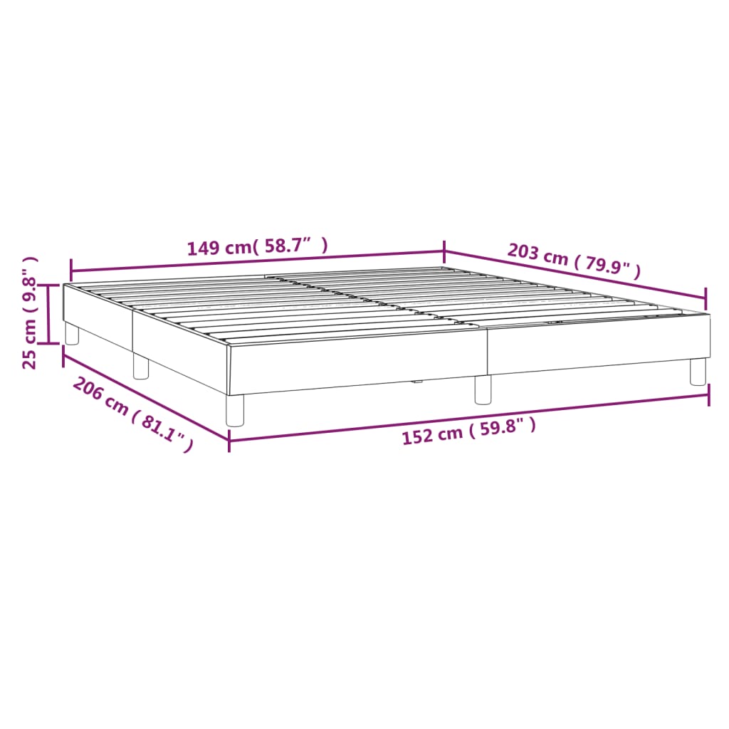8720287233916_g_en_hd_6 vidaXL Bed Frame without Mattress Black Queen Faux Leather - Image 8