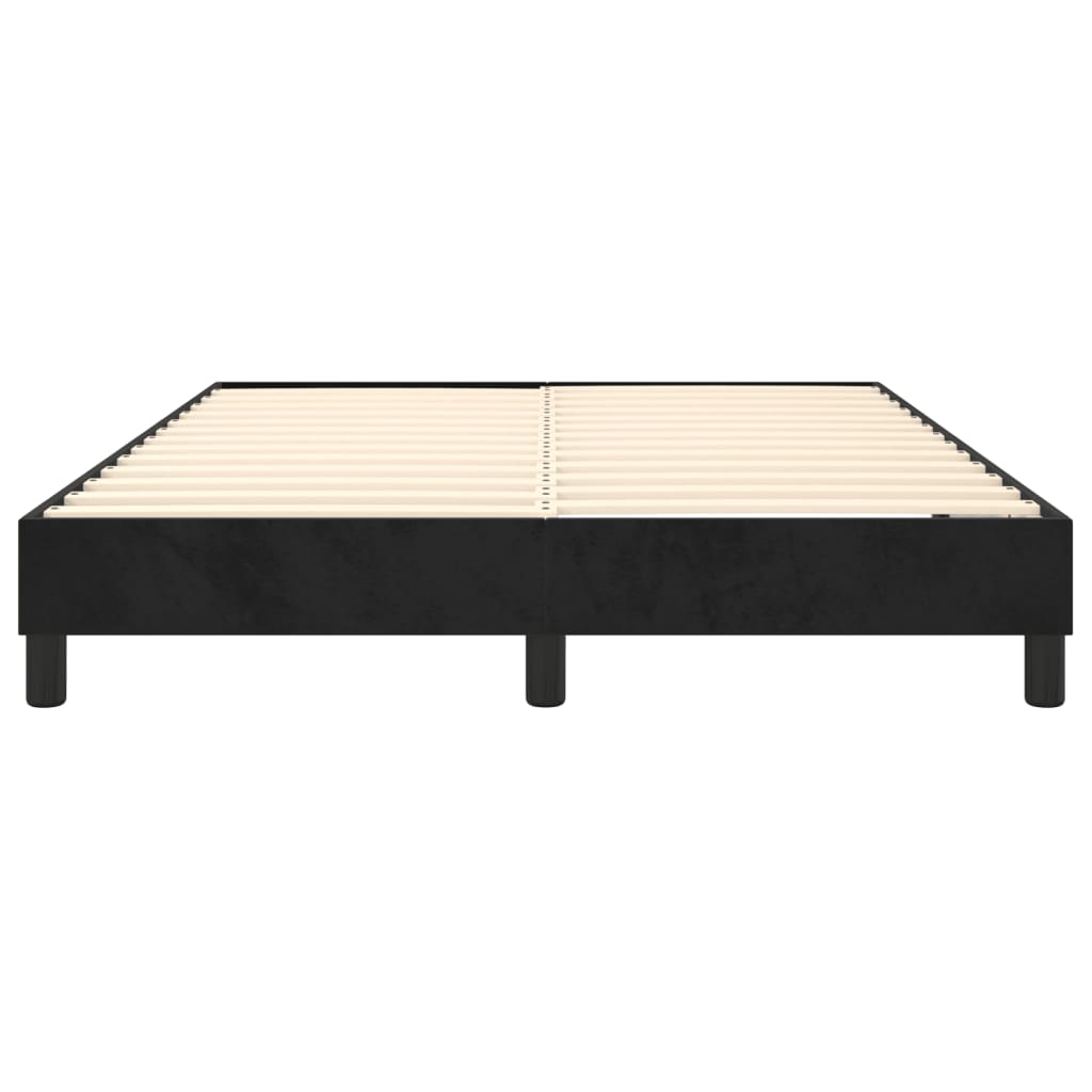 8720287234654_g_en_hd_3 vidaXL Bed Frame without Mattress Black Double Velvet - Image 5