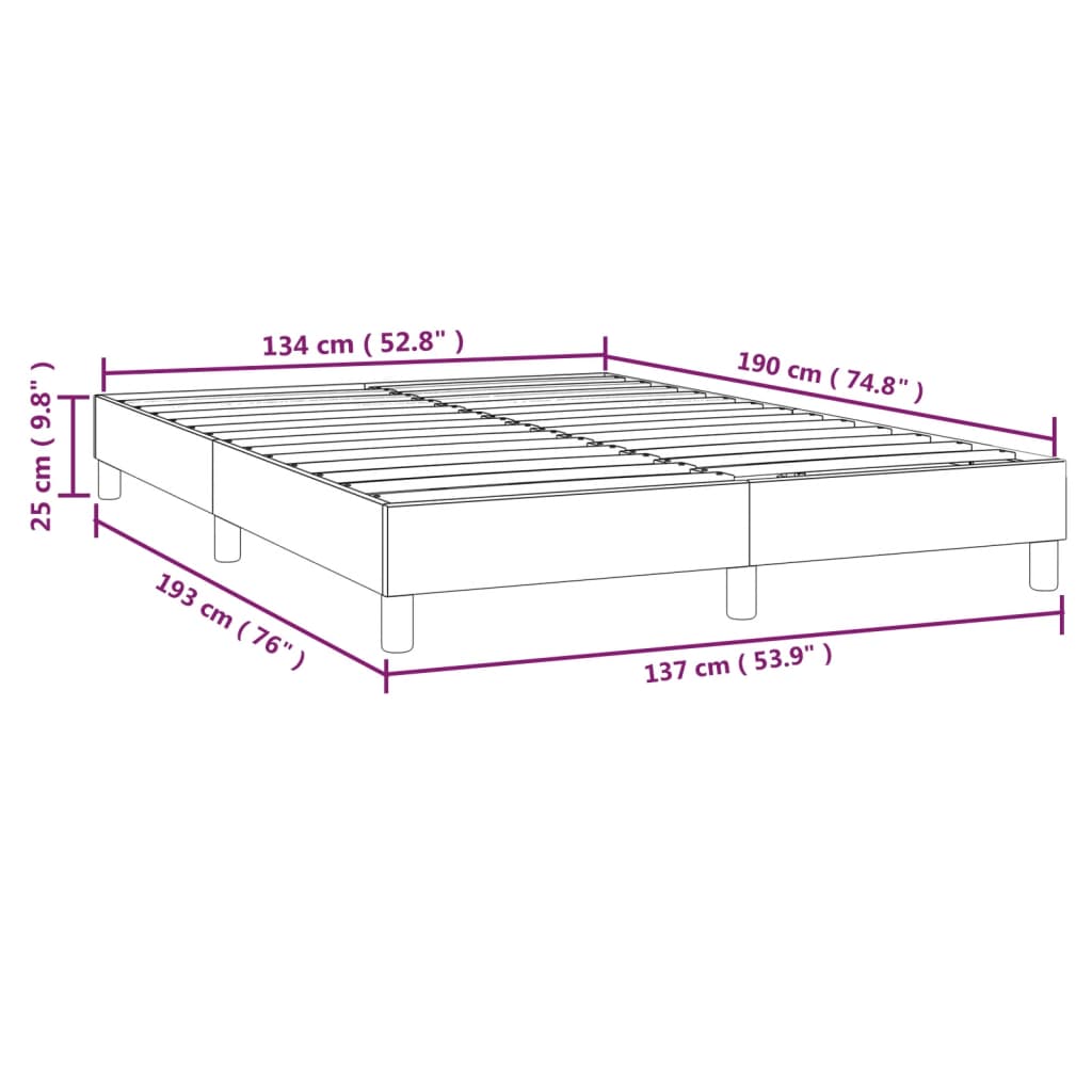 8720287234654_g_en_hd_6 vidaXL Bed Frame without Mattress Black Double Velvet - Image 8