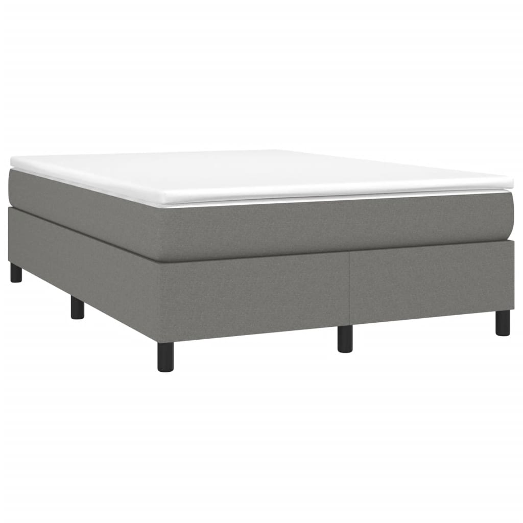 8720287235620_g_en_hd_1 vidaXL Bed Frame without Mattress Dark Grey Double Fabric - Image 3