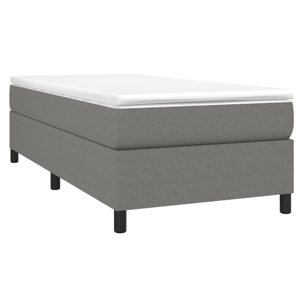 8720287235736_g_en_hd_1 vidaXL Bed Frame without Mattress Dark Grey 107x203 cm King Single Fabric - Image 3