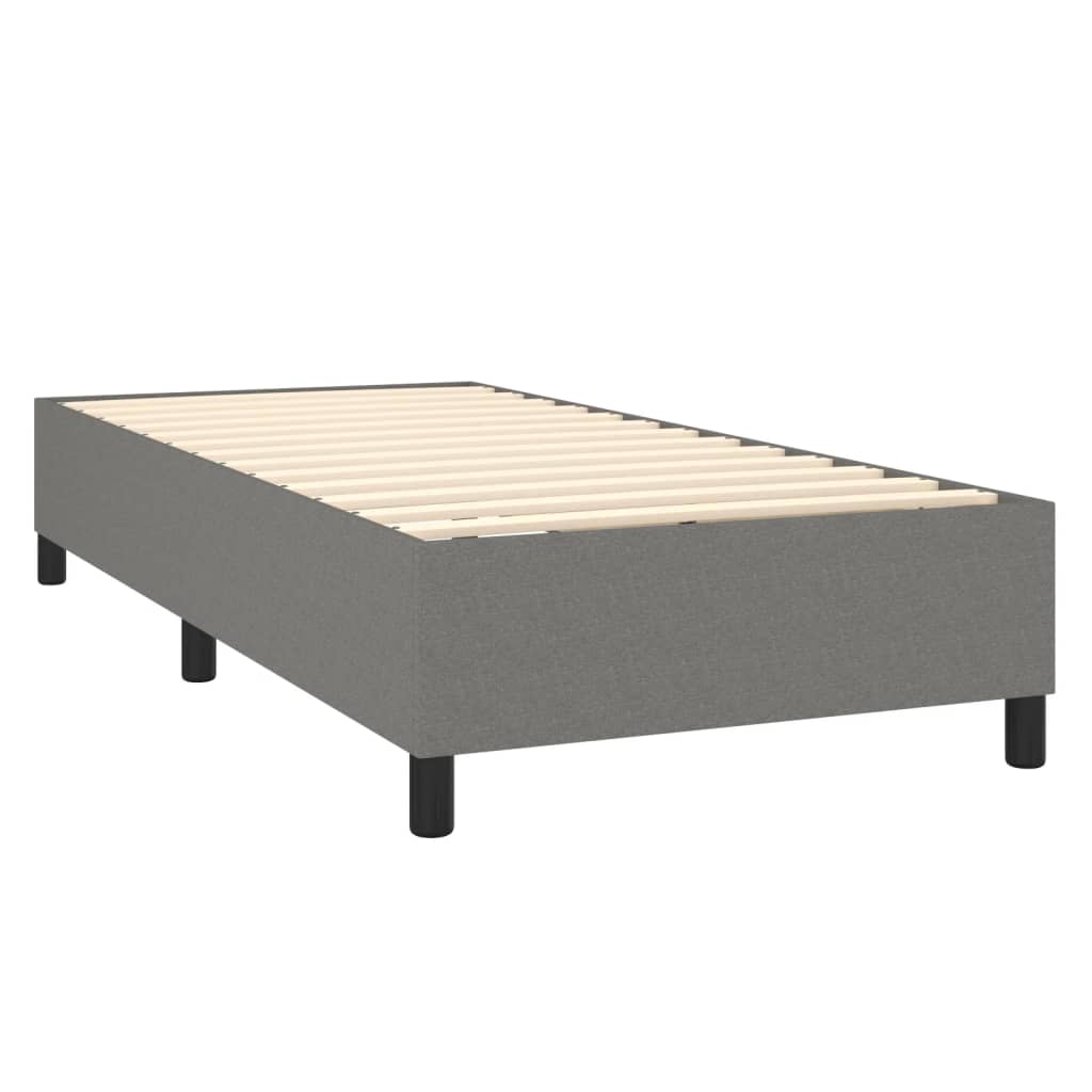 8720287235736_g_en_hd_2 vidaXL Bed Frame without Mattress Dark Grey 107x203 cm King Single Fabric - Image 4