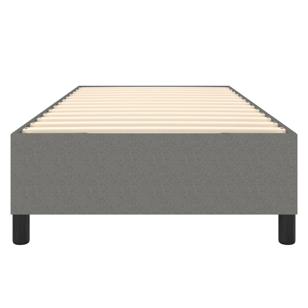 8720287235736_g_en_hd_3 vidaXL Bed Frame without Mattress Dark Grey 107x203 cm King Single Fabric - Image 5