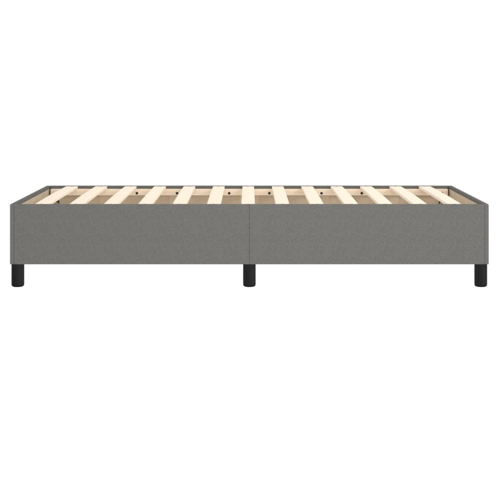 8720287235736_g_en_hd_4 vidaXL Bed Frame without Mattress Dark Grey 107x203 cm King Single Fabric - Image 6