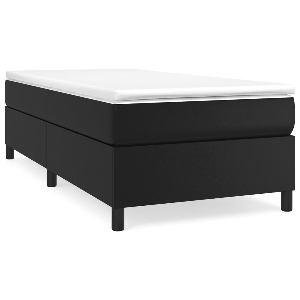 8720287237440_a_en_hd_1 vidaXL Bed Frame without Mattress Black King Single Faux Leather - Image 2